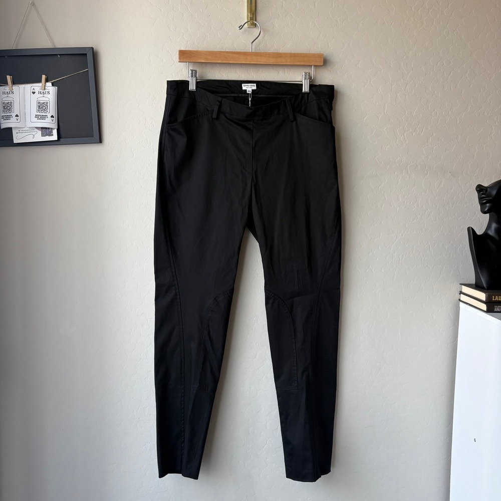 NWT Gemma Kahng New York Black Equestrian Trousers Pants Womens Size 10